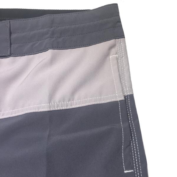 Plain Surf Custom Beach Shorts , Drawstring Beach Shorts Drying Splash Proof