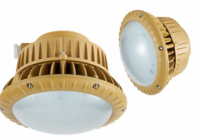 80w 100w LED Explosion Proof Light Fittings , Gas Station Flame Proof Light