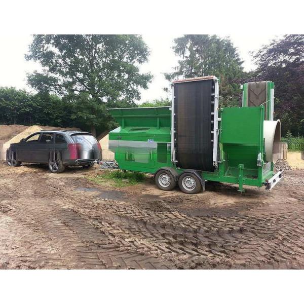 Energy Mining Large Capacity Sand Separator Roller Screen Machine with Shaftless Design