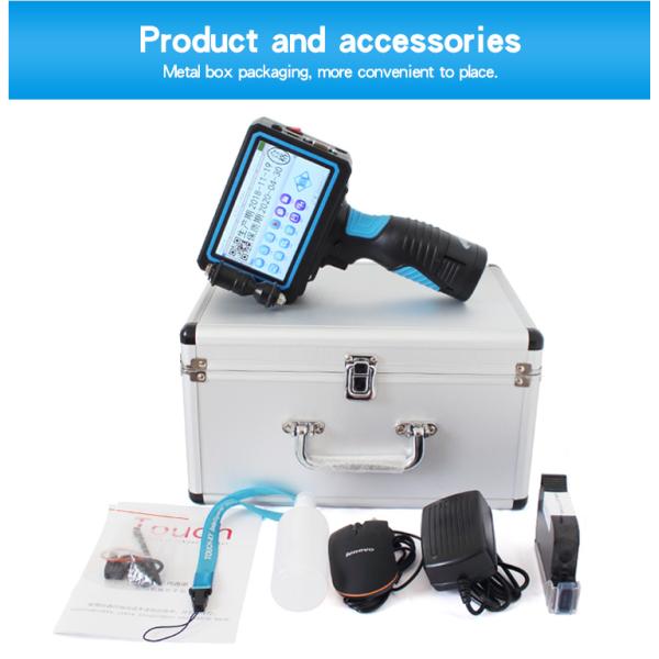 T980 Handheld Inkjet Printer for Expiry Date Printing in Compact Size 235*135*100mm