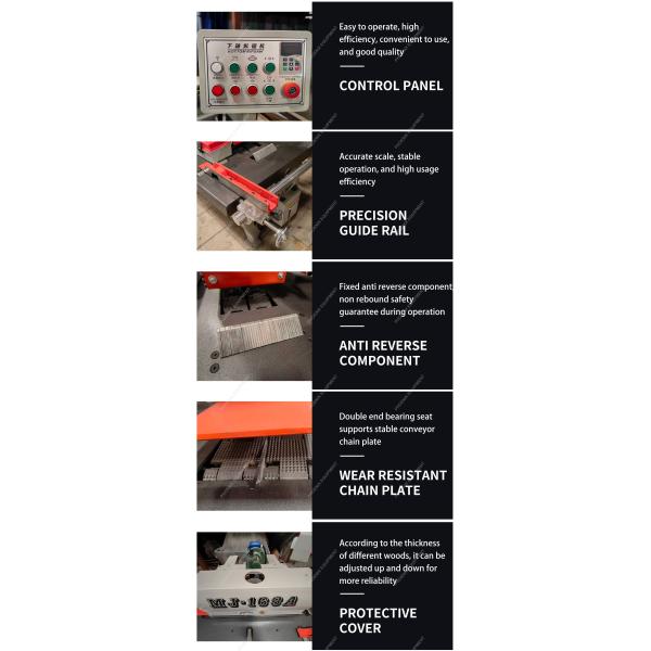 11.75kw High Speed Automatic Single Panel Plate Processing Cutting Saw Splicing and Trimming Saw