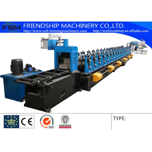 100-800mm Automatic Change Size Cable Tray Roll Forming Machine Driven Gearbox / Mortor driven