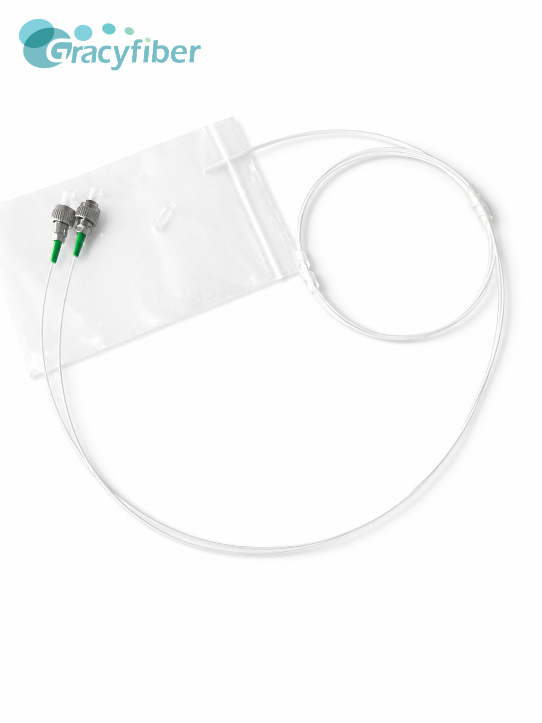 2CH SMFA Fiber Array,2CH Single Mode Fiber Array,2CH MFD Conversion Fiber Array | 250μm Pitch, 0° Angle | Nufern UHNA7 to G657A2 Spliced | FC/APC, Low