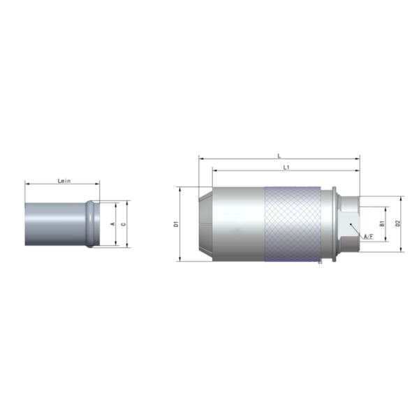 Stainless Steel Sleeve Clamp Type Quick Connect Coupling TF530