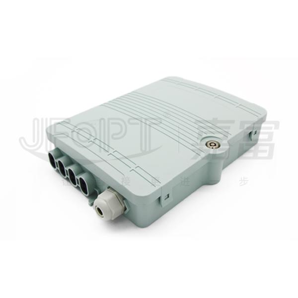 FTTH Fiber Optic Splitter Terminal Box 1 Input 8 Output Wall Mount