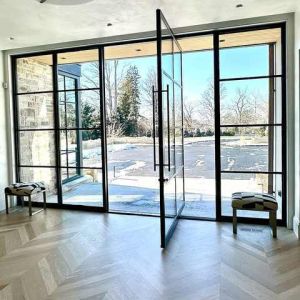 Quality Frameless Folding Windows - Structural Bolt Fixing System for sale