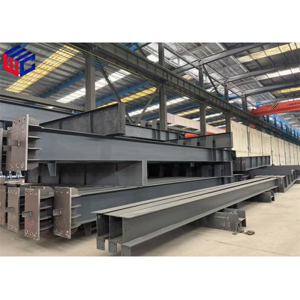 Hot Rolled Galvanised Steel Frame Building Structures Construction Custom