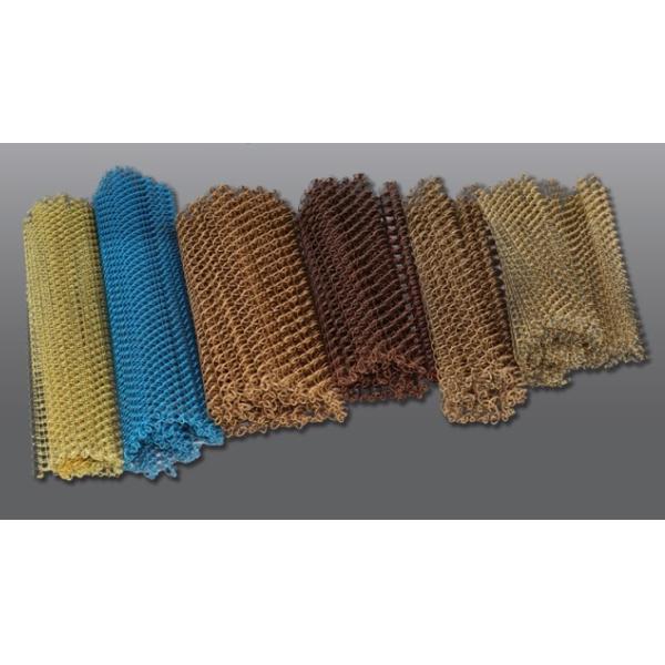 Easy installation Colourful Chain Link Mesh Drapery for Wall Cladding Curtain