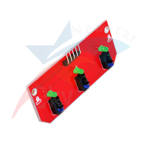 3-Way Tracking Module for Smart Car Robot / 3 Channle IR Infrared CTRT5000