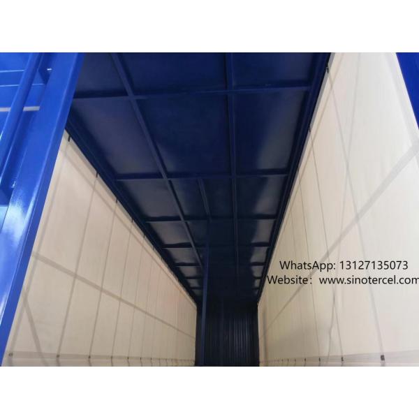 3-Axle FUWA Container Semi-Trailer Superior Load Stability Fuel Efficiency For Heavy Cargo