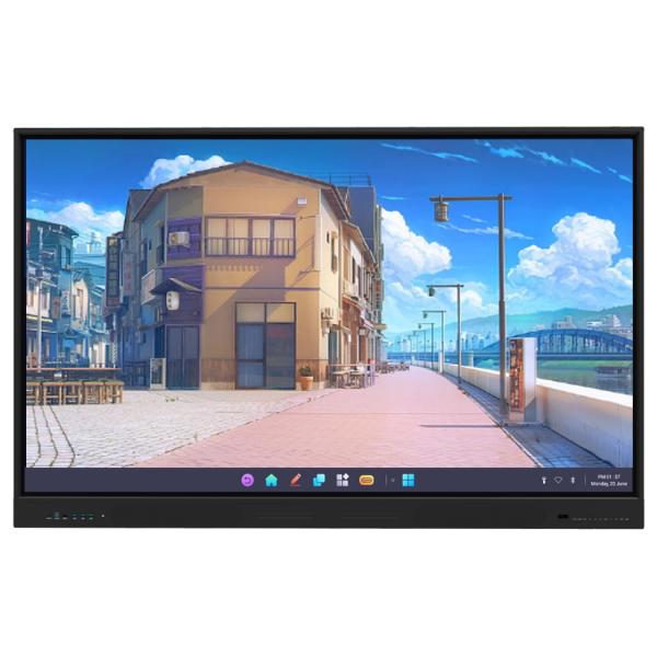 Latest Interactive Touch screen 75 inch IFPD for Education Corporate Display
