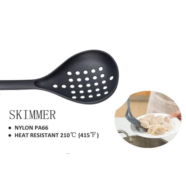 Tabletop Cooking Essentials 7-Piece Plastic Cooking Tool Set for Eco-Friendly Kitchen