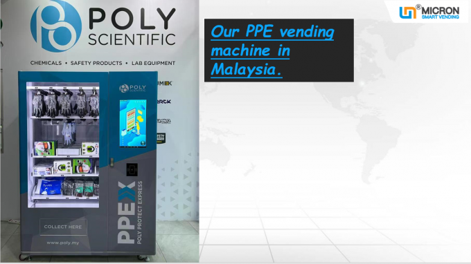 Smart PPE Vending Machine with Employee Management System & IC/ID Card Access