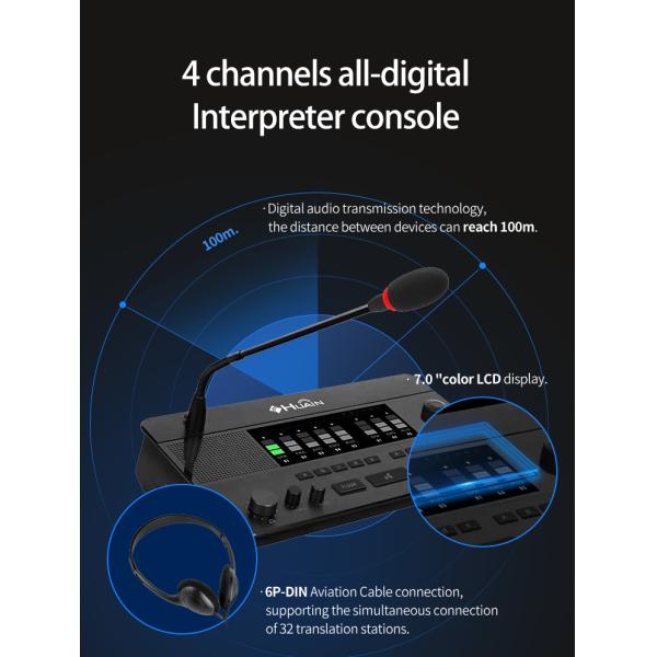 Wholesale Interpreter Headset Folding Headphone Simultaneous Interpretation System Earphones