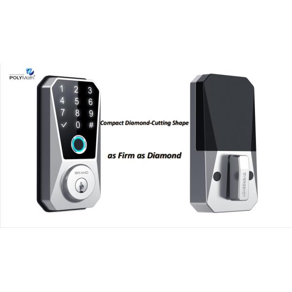 Fully Upgraded Steel Door Wifi Smart Lock with Automatic Sensing Function and Tuya App