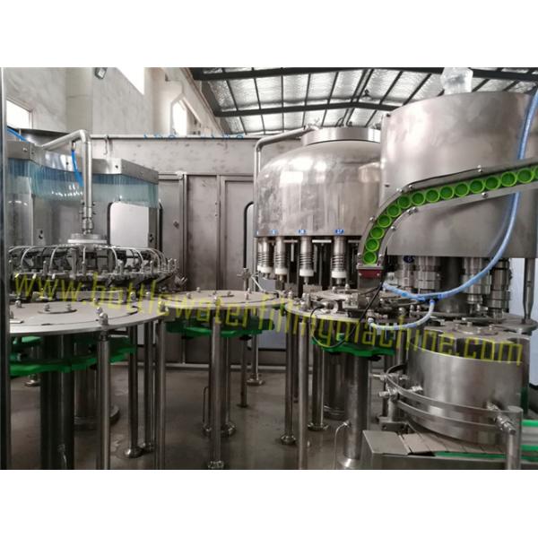 Touch Screen Tea Juice Filling Machine Ultra Clean System 6000BPH