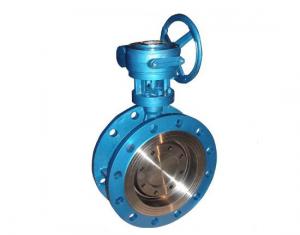 China Zero Leakage Triple Eccentric Butterfly Valve , Metal Seal Flange Type Butterfly Valve on sale