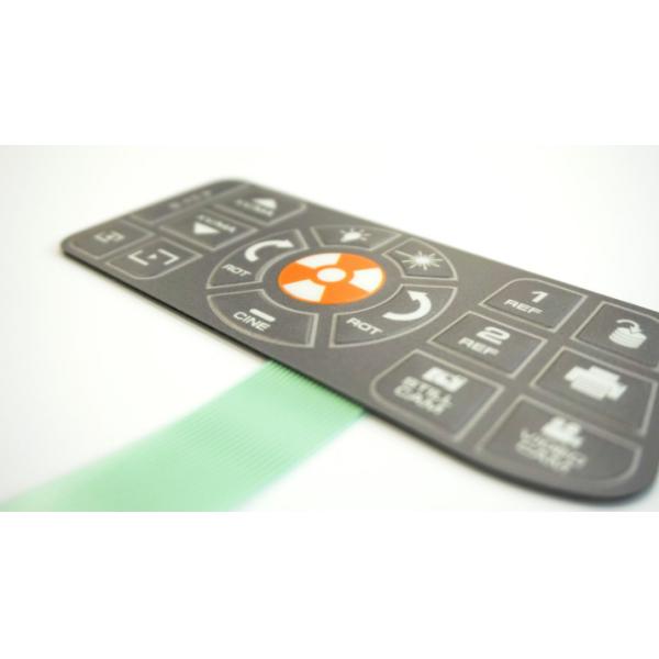Embossing Control Switch 4-LEG Metal Dome With Embedded LED