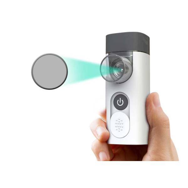 NebWell Q1 handheld rechargeable mesh nebulizer with mini inhaler machine
