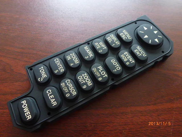 Control Feel Smooth Control Rubber Button Part Silicone Rubber Keypad