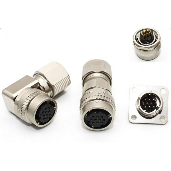 Applicable Yaskawa Mitsubishi servo motor encoder aviation plug CM10-R10P CM10-R2P brake base