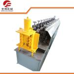 PLC Metal Stud And Track Roll Forming Machine , Gutter Roll Forming Machine