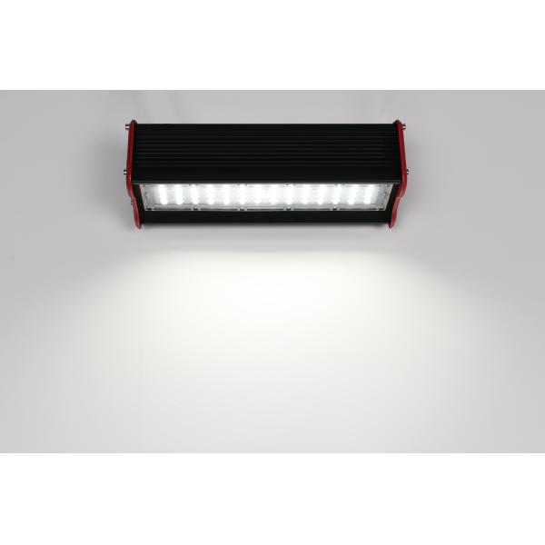 Modern Linear Led High Bays IP65 Meanwell Black Red Customized Color