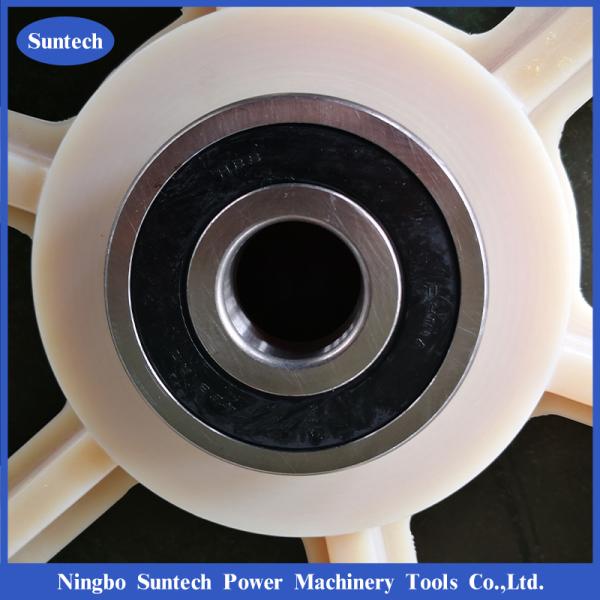508x100mm MC Nylon Pulley Wheels Conductor Stringing Block With Bearings