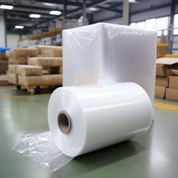 50μm Translucent White Monoaxially Oriented Polyethylene Film for Packaging and Lamination