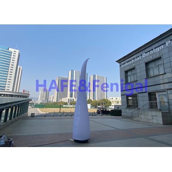 2.5m 3m Inflatable Lighting Balloons Decoration Shaped LED Adjustable