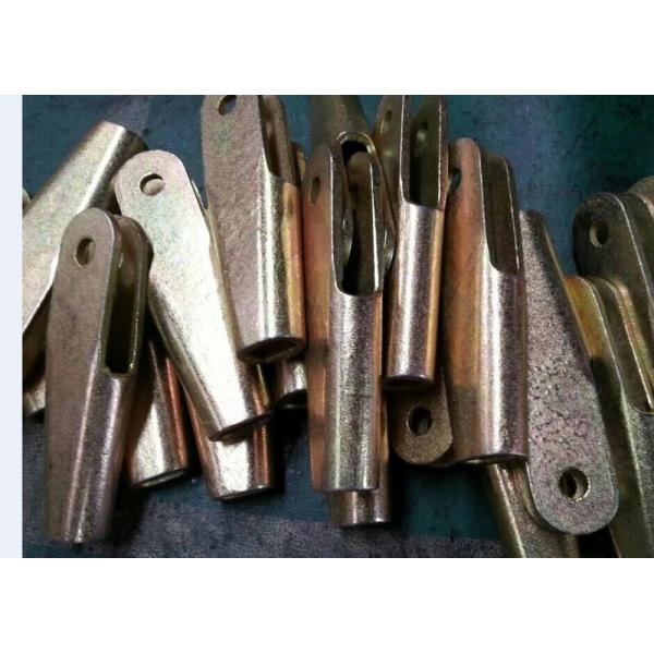 Ductile Iron Material Wire Rope Attachments DIN 15315 Elevator Rope Wedge Socket