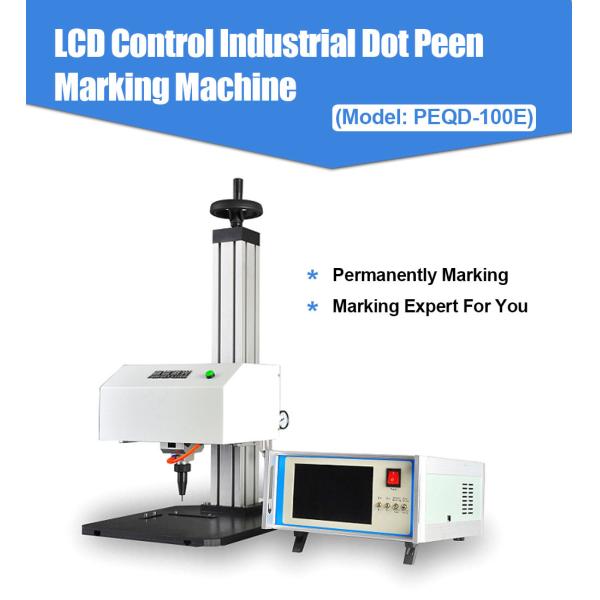Tabletop 400 W Copper , Brass , Hard Plastic Dot Peen Marking Machine
