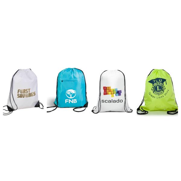 HAJJ Drawstring Bag Durable Reusable Backpack for Comfortable Polyester Slipper Shoes