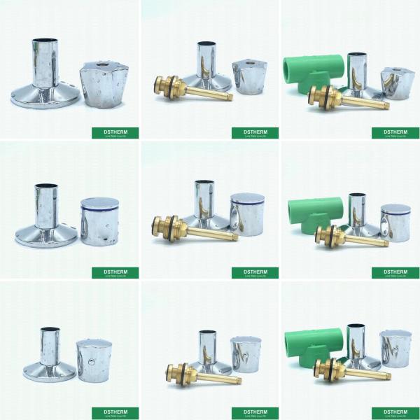 Cartridges Chrome Handle Valve For Stop Customized CW617N Brass Insert Cartridges Top Part