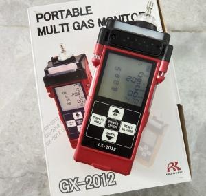 China GX-2012 Confined Space Gas Monitor For Ex O2 Co H2s Leak Check on sale
