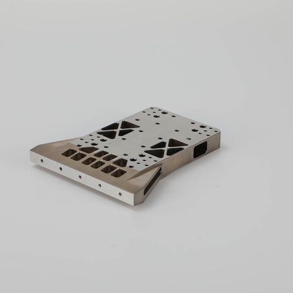 Customized Processing Silver Hollow Parts Precision CNC Components Industrial Equipment Providing Custom Manufactured Machinery