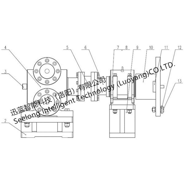 EMC FCC 100MA 10000rpm Flanged Torque Sensor For Engine