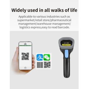 USB Laser CMOS Barcode Scanner Wired Handheld Bar Code Scanner Reader Black
