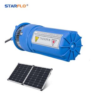 China Plastic 12 Volt Submersible Water Pump , Solar Powered Dc Water Pump Iron on sale
