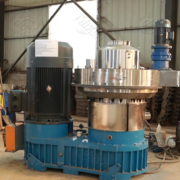 CE Flat Die Pelletizer Small Feed Granulator Machine PTO Driven Pellet Mill 12mm