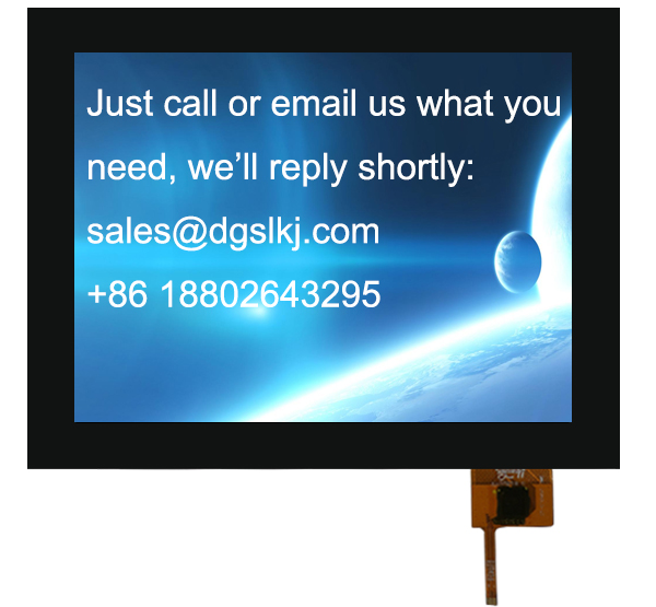 8'' IIC Interface Office Touch Screen ITO Sensor Glass To 6H Cover Glass