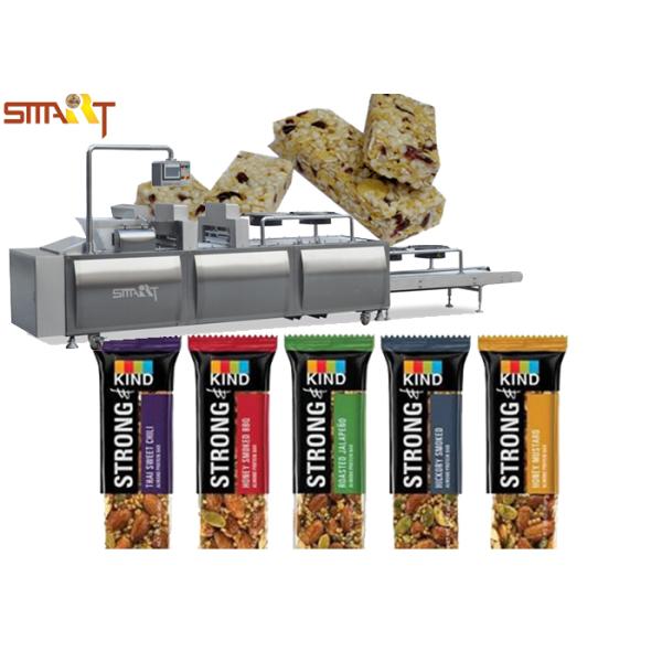 300kg/H ABB Motor 10.8kw Round Peanut Bar Making Machine