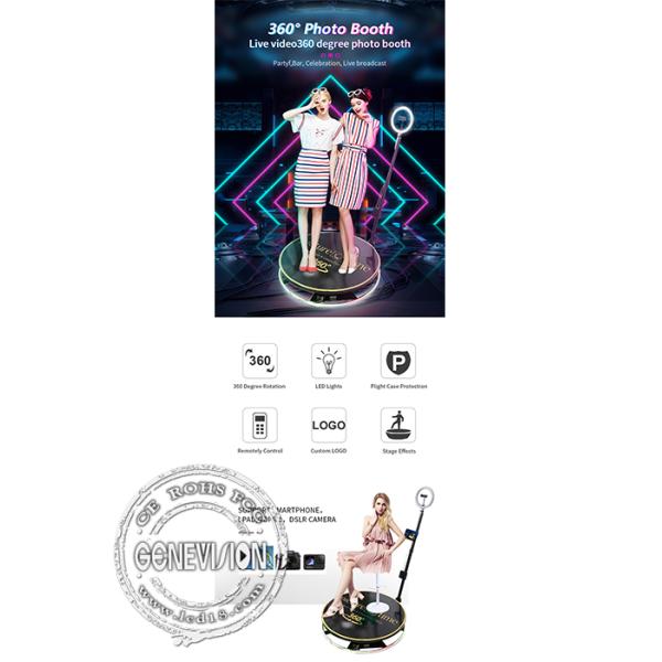 110cm Automatic 360 Rotation Photo Booth For Wedding