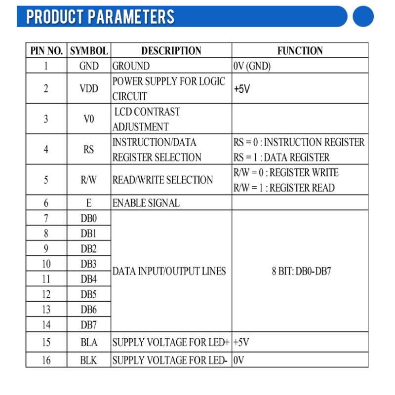 Gray Film 1602C2 Character LCD Module Display Screen 02*16 LCD Controller ST7066U Support Scheme Development
