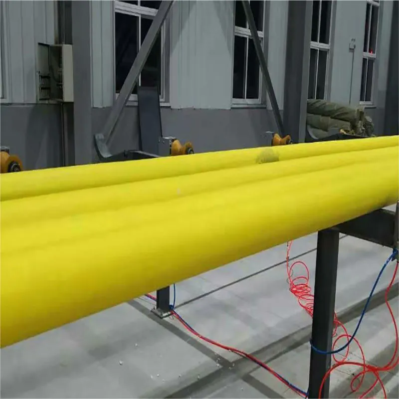 Continuous PU Foaming Pre-Insulated Pipe Production Line For HDPE Outer Jacket And Thermal Insulation