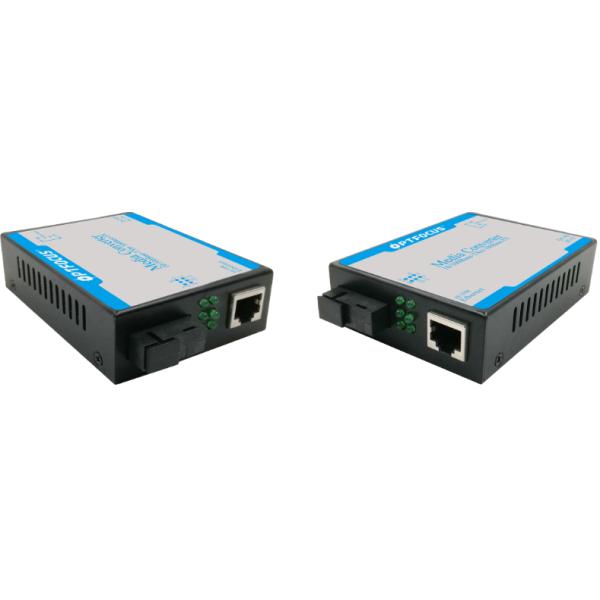 Durable 100 BASE -T Fiber Media Converter Single Mode Supporting 1552 Bytes Packet