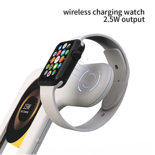 Compatible Wholesale Foldable Charging Stand Station Multifunctional Foldable 4 In 1 Wireless Charger