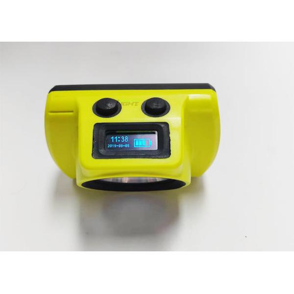 High Bright Led Cordless Rechargeable Explosion-proof Mining Headlamp 6.8Ah Over-moulding Miners Cap Lamp
