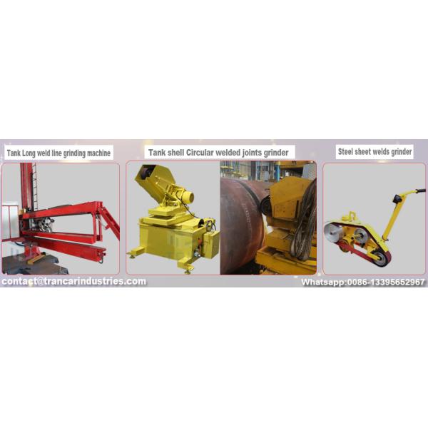 Longitudinal Welding Seam PLC CE Automatic Grinding And Polishing Machine