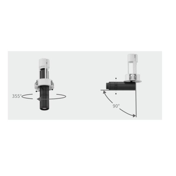 Dimmable CCT Adjustable Projector Lamp Tracking Spotlight Magnetic Attraction LED Track Light